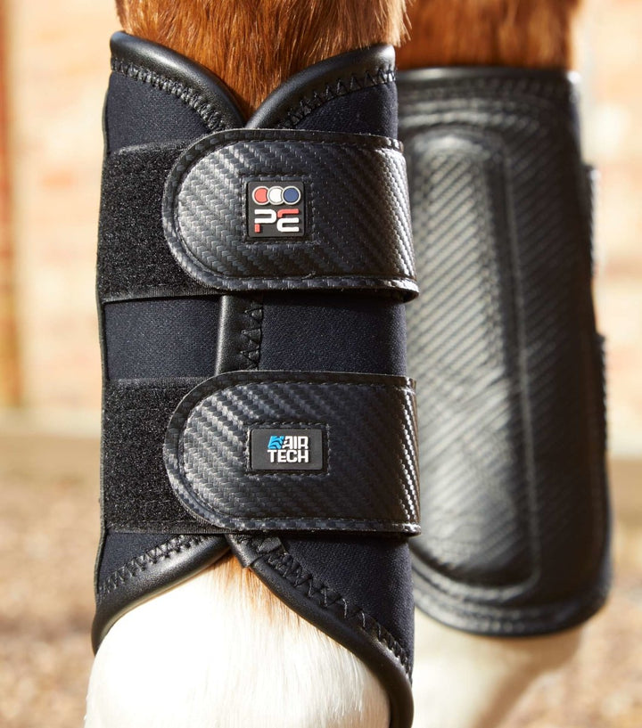 PEI Air-Tech Double Locking Brushing Horse Boots (set of 2) - Active Equine