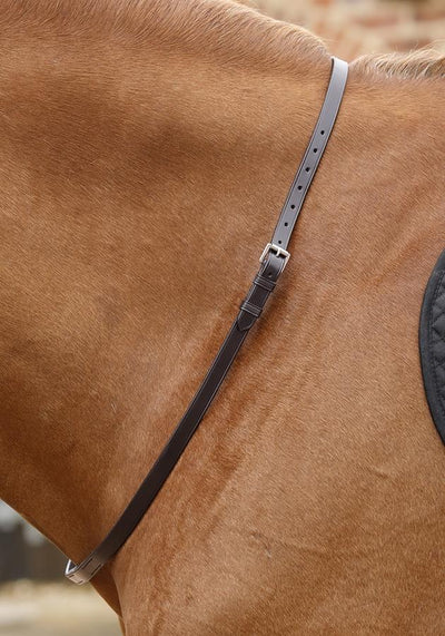 PEI Altino Leather Horse Neck Strap (stainless steel buckles) - Active Equine