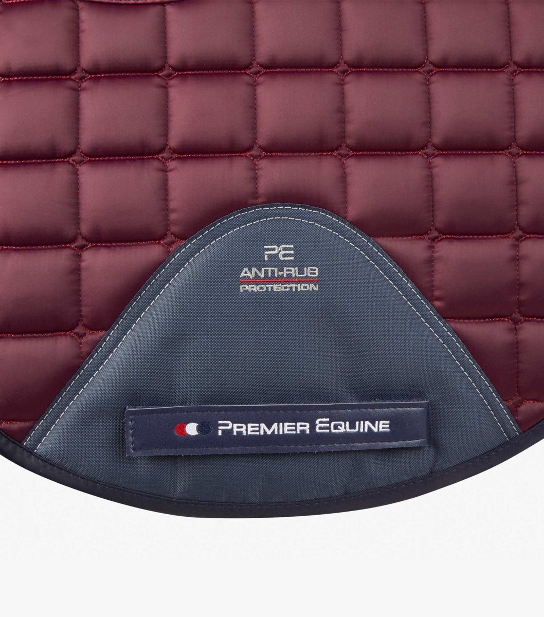 PEI Armada Anti-Slip Dressage Satin Saddle Pad + BONUS Bag - Active Equine