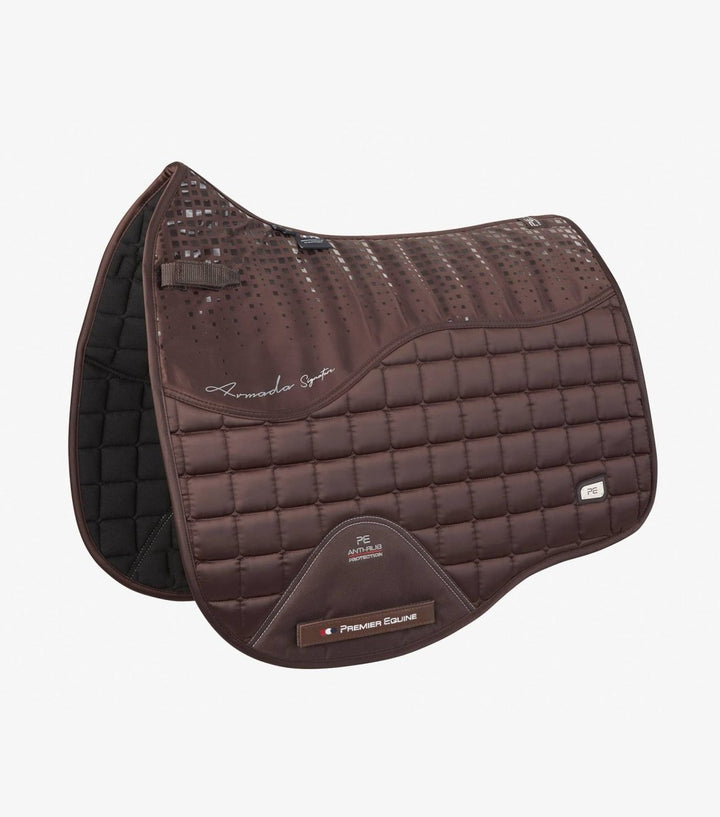 PEI Armada Anti-Slip Dressage Satin Saddle Pad + BONUS Bag - Active Equine