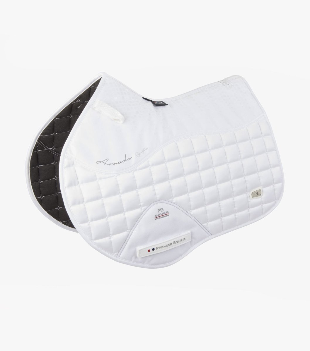 PEI Armada Anti-Slip GP Jump Satin Saddle Pad + BONUS Bag - Active Equine