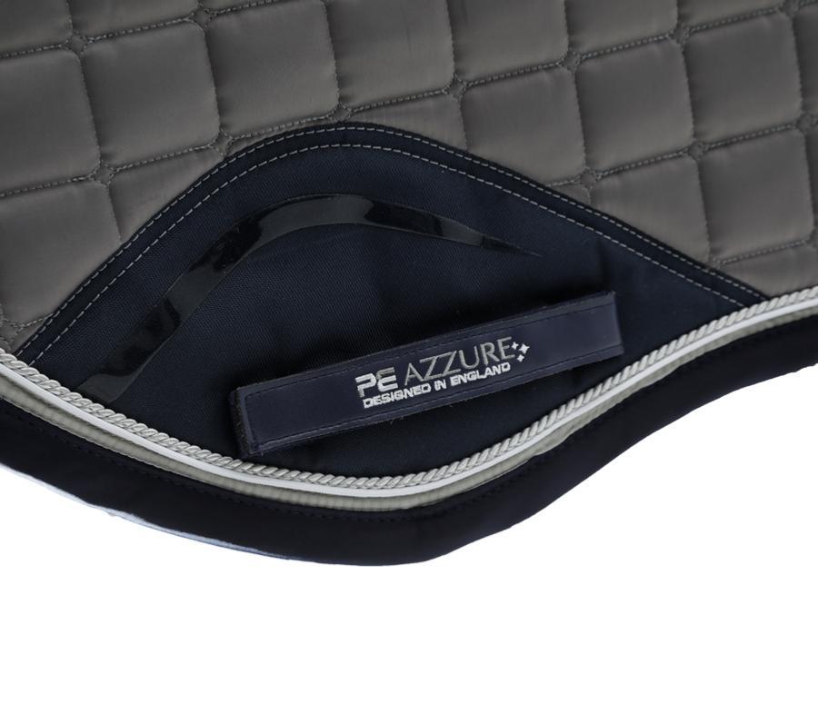 PEI Azzure Anti-Slip Satin Jump Saddle Pad + BONUS Bag - Active Equine