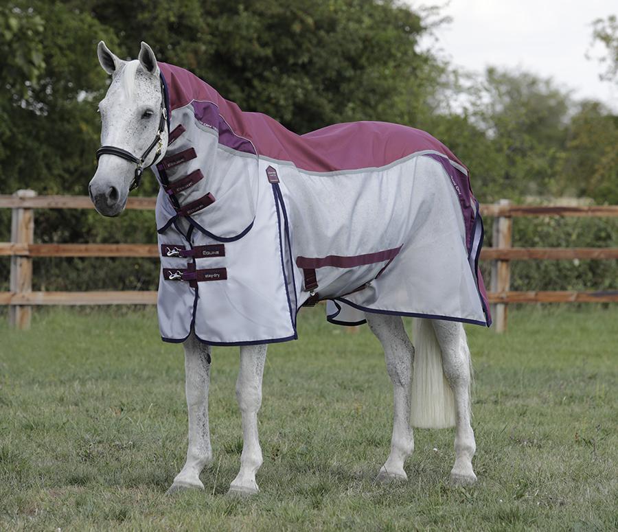 PEI Buster Stay-Dry SUPER LITE Horse Fly Rug - Active Equine