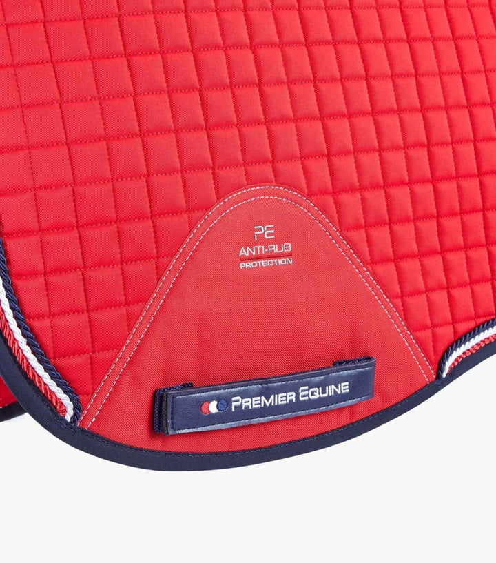 PEI European Cotton Dressage Square Saddle Pad + BONUS BAG - Active Equine