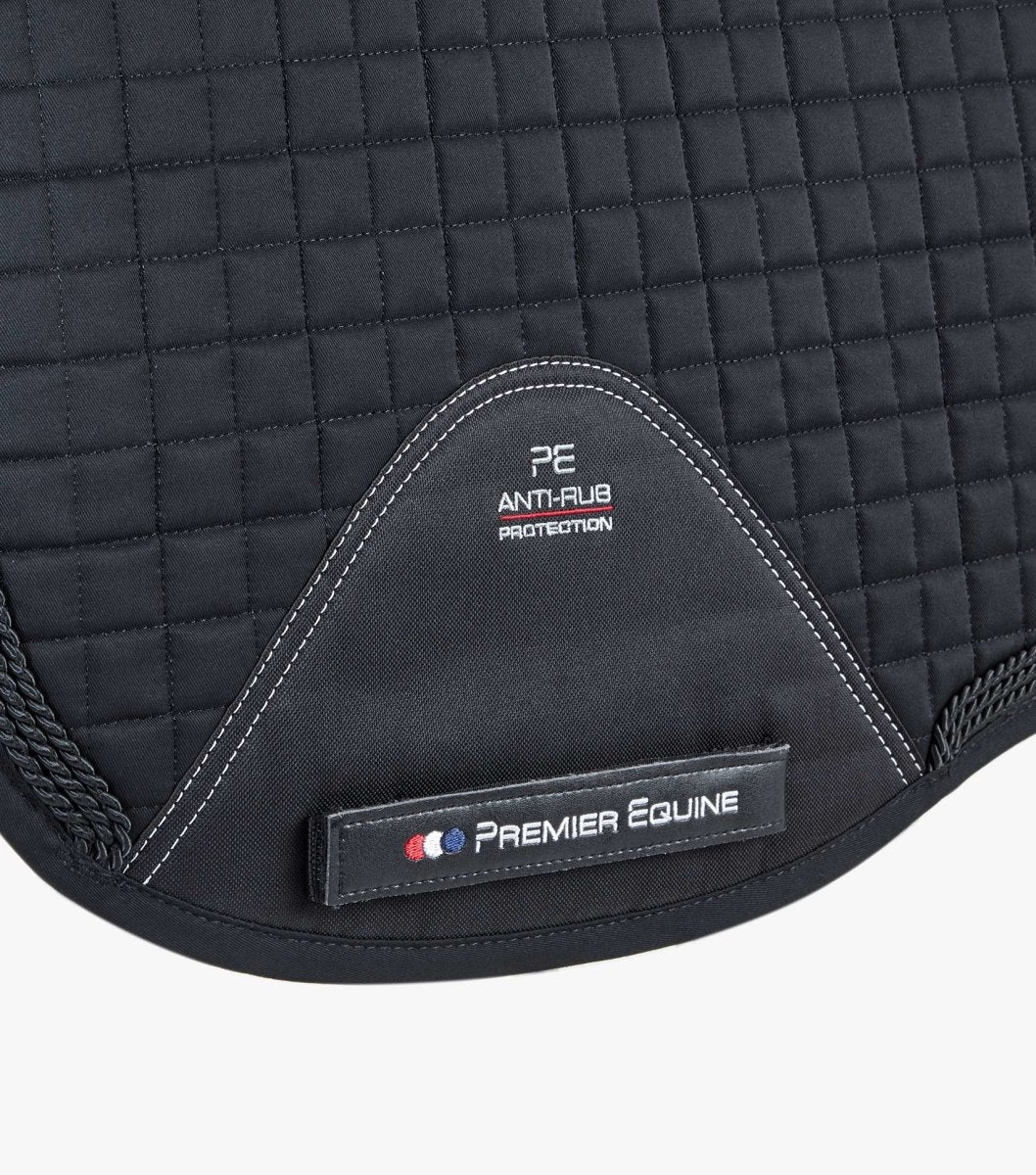 PEI European Cotton Dressage Square Saddle Pad + BONUS BAG - Active Equine