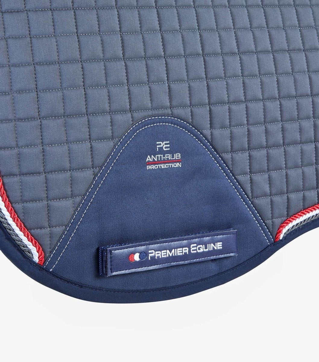 PEI European Cotton Dressage Square Saddle Pad + BONUS BAG - Active Equine