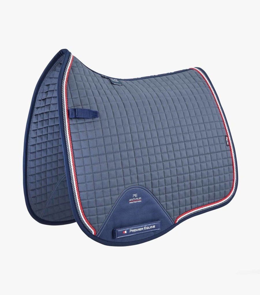 PEI European Cotton Dressage Square Saddle Pad + BONUS BAG - Active Equine