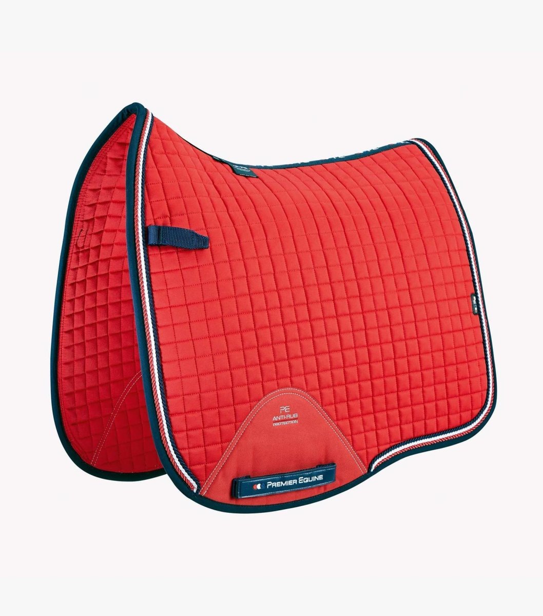 PEI European Cotton Dressage Square Saddle Pad + BONUS BAG - Active Equine