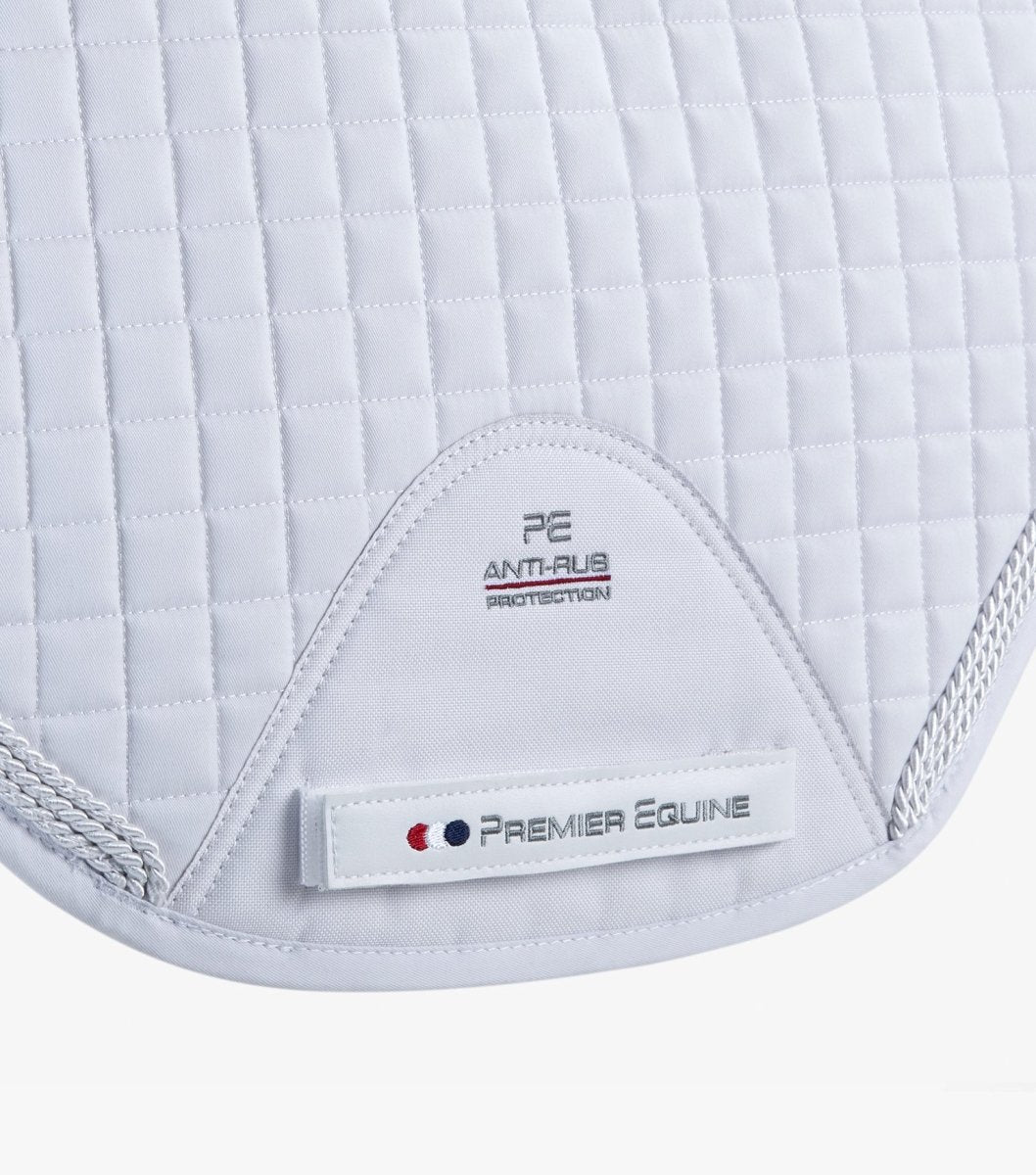 PEI European Cotton GP/Jump Square Saddle Pad + BONUS BAG - Active Equine