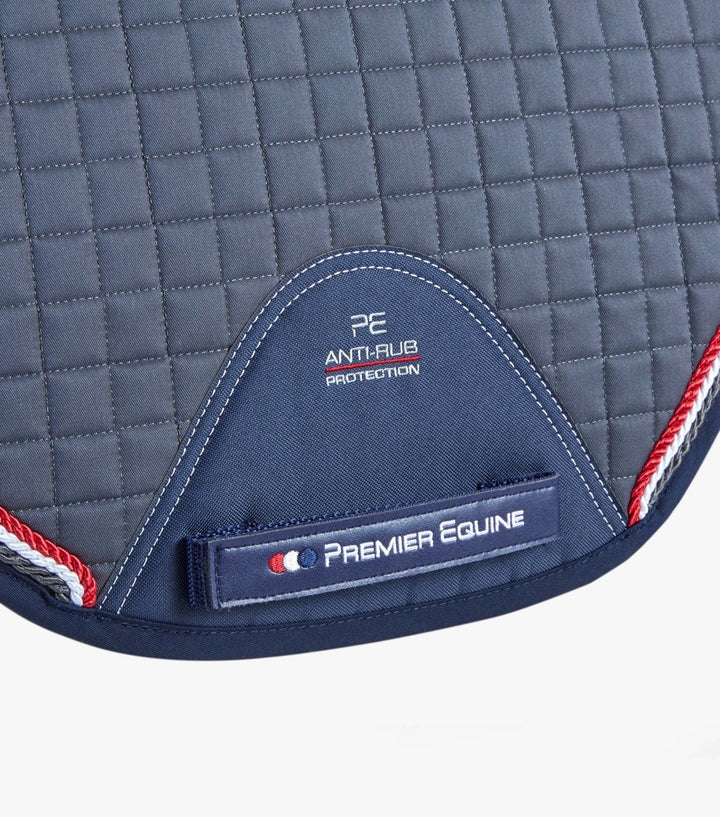 Premier Equine European Cotton GP/Jump Square Saddle Pad + BONUS BAG - Active Equine