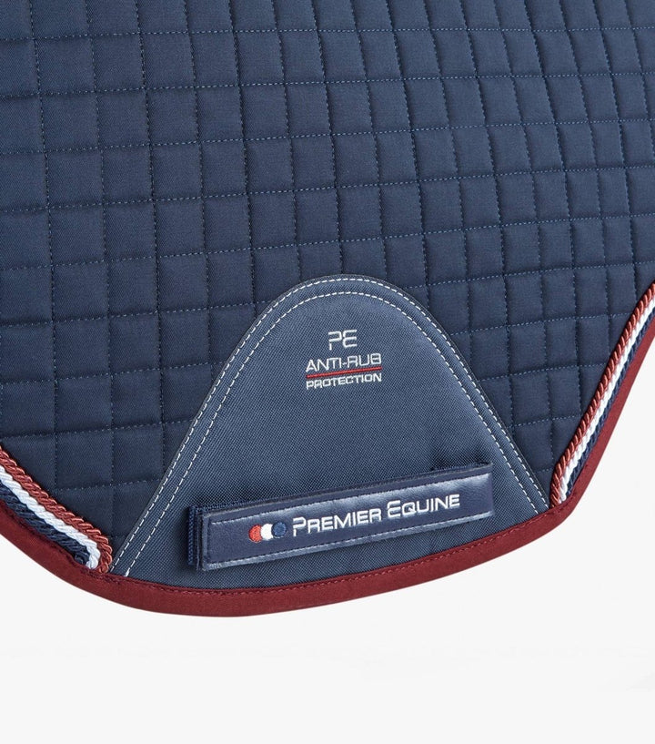 PEI European Cotton GP/Jump Square Saddle Pad + BONUS BAG - Active Equine