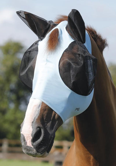 Lycra Fly Mask Comfort Tech (70% UV reflective) - Active Equine