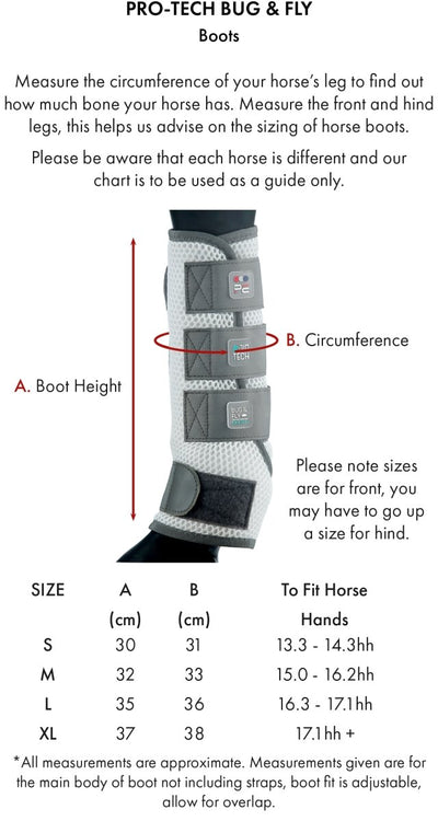 PEI Pro-Tech Bug and Fly Boots - Active Equine