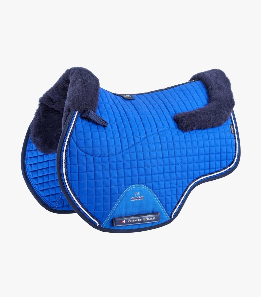 PEI Wool Half European Jump Square Saddle Pad + BONUS Bag - Active Equine