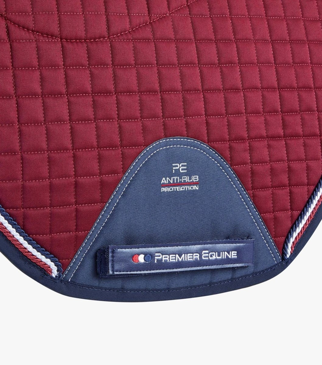 PEI Wool Half European Jump Square Saddle Pad + BONUS Bag - Active Equine