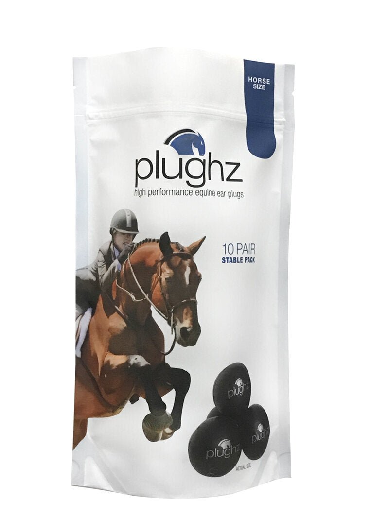 Plughz Horse Ear Plugs Stable Pack (10 pairs) - Active Equine