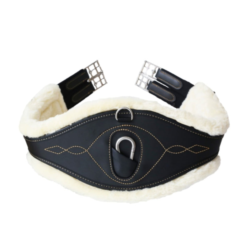 Sheepskin Anatomic Girth attached with Velcro | Kentucky Horsewear - Active Equine