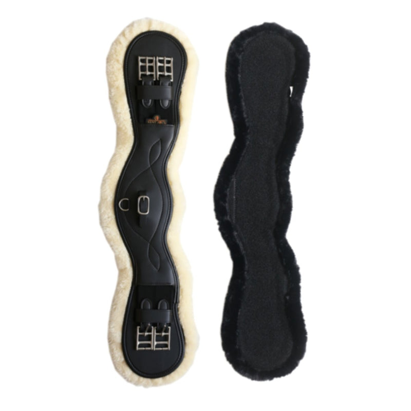 Sheepskin Anatomic Short Girth (with two liners) | Kentucky Horsewear - Active Equine