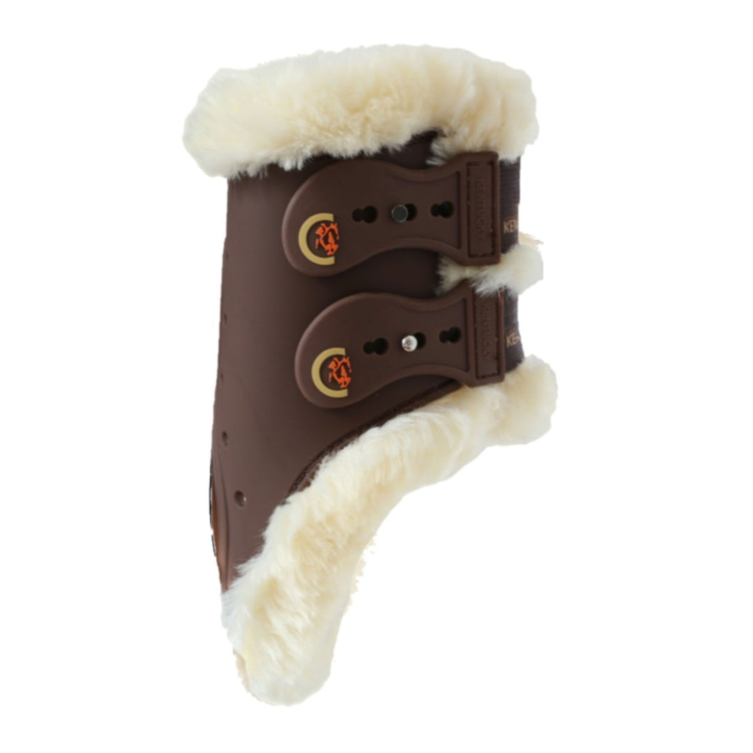 Sheepskin Fetlock Horse Boots Elastic | Kentucky Horsewear - Active Equine