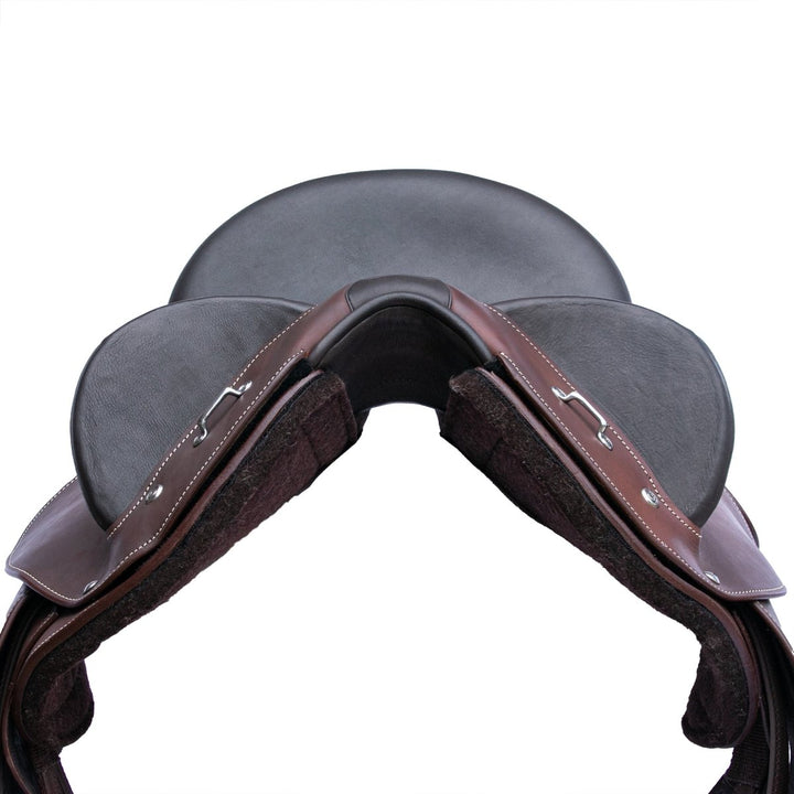 Syd Hill Barkley Stock Saddle with Swinging Fender, Leather - SHXP Adjustable Tree - Active Equine