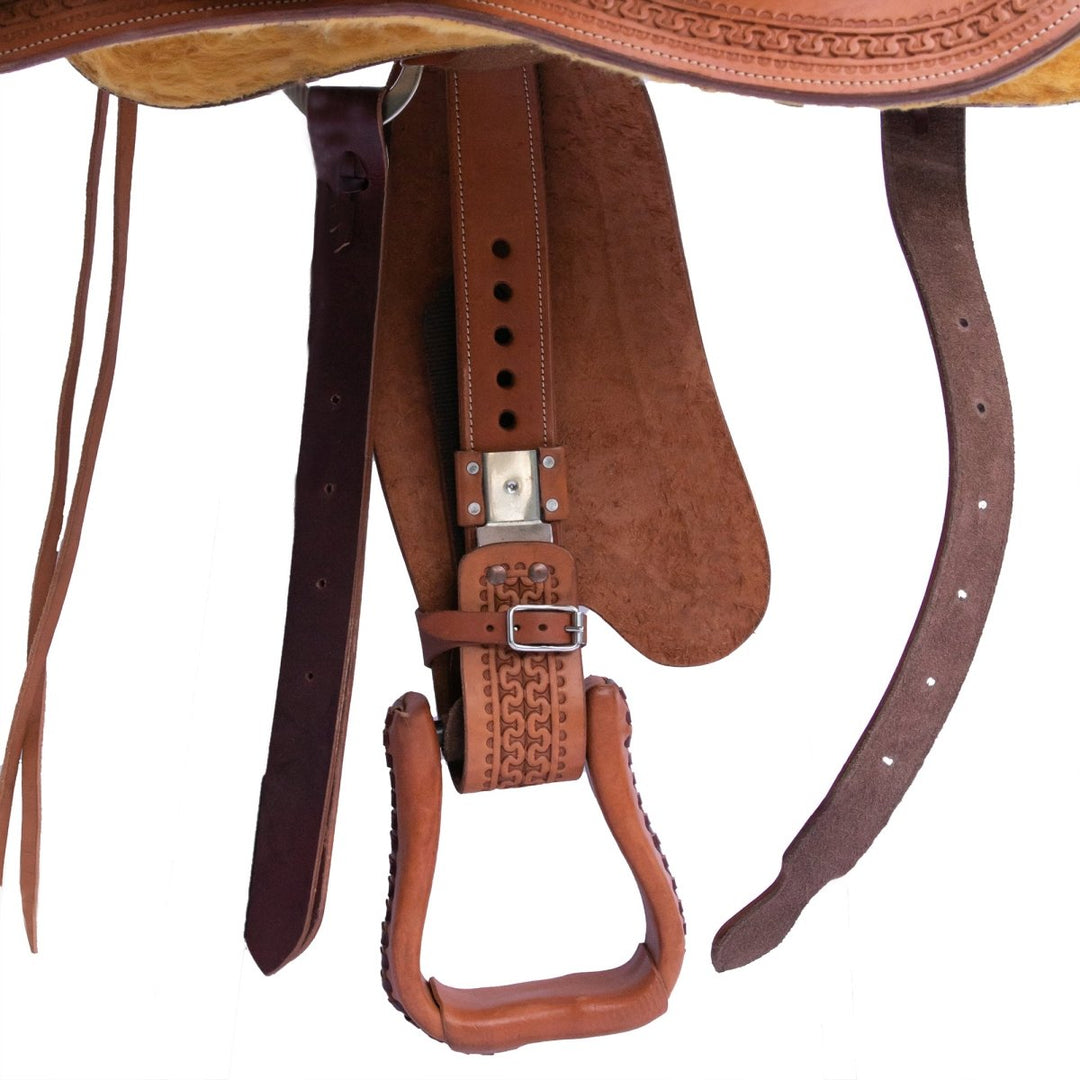 Syd Hill Byron Treeless Western Saddle - Active Equine