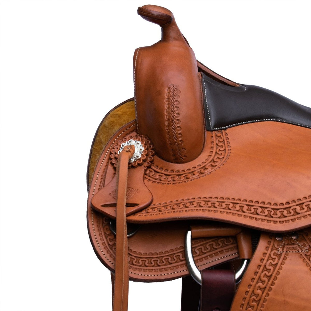 Syd Hill Byron Treeless Western Saddle - Active Equine