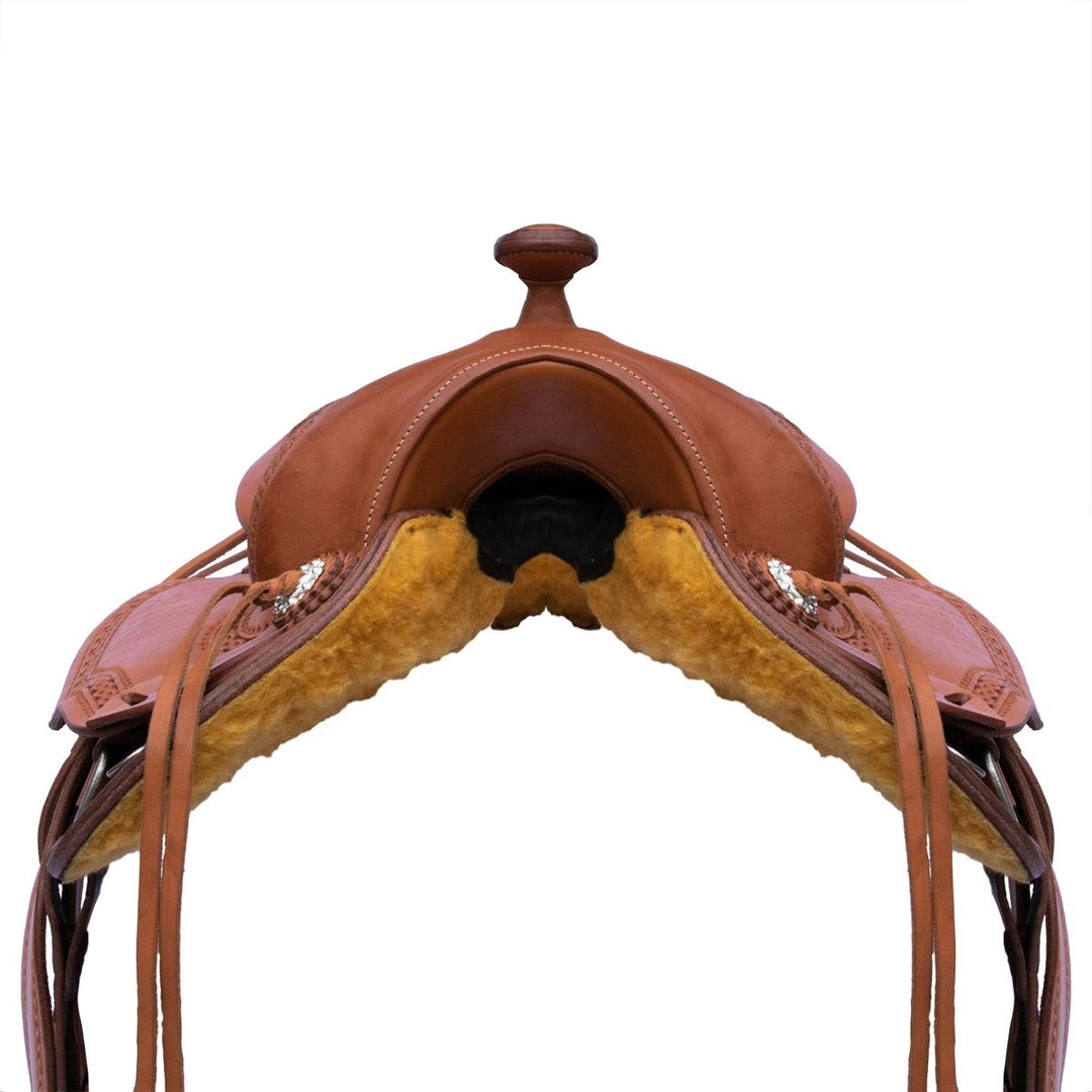 Syd Hill Byron Treeless Western Saddle - Active Equine