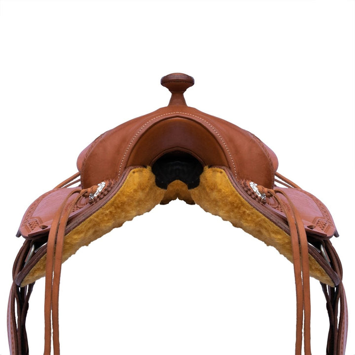 Syd Hill Byron Treeless Western Saddle - Active Equine