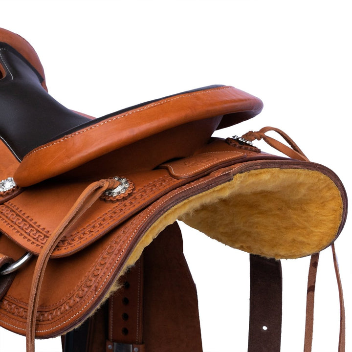 Syd Hill Byron Treeless Western Saddle - Active Equine