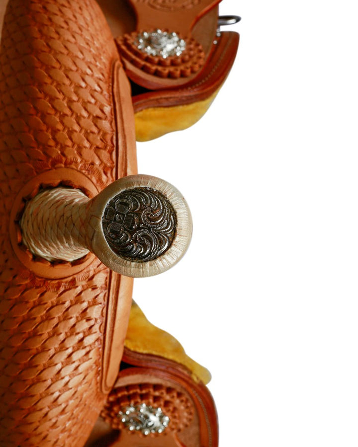 Syd Hill Crosby Barrel Western Saddle - Active Equine