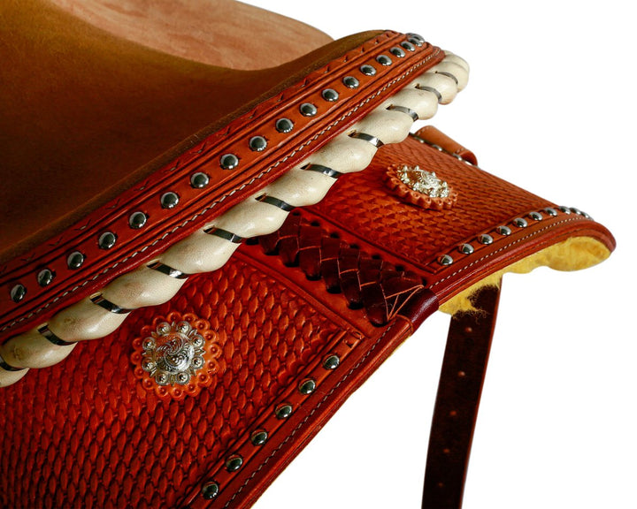 Syd Hill Crosby Barrel Western Saddle - Active Equine