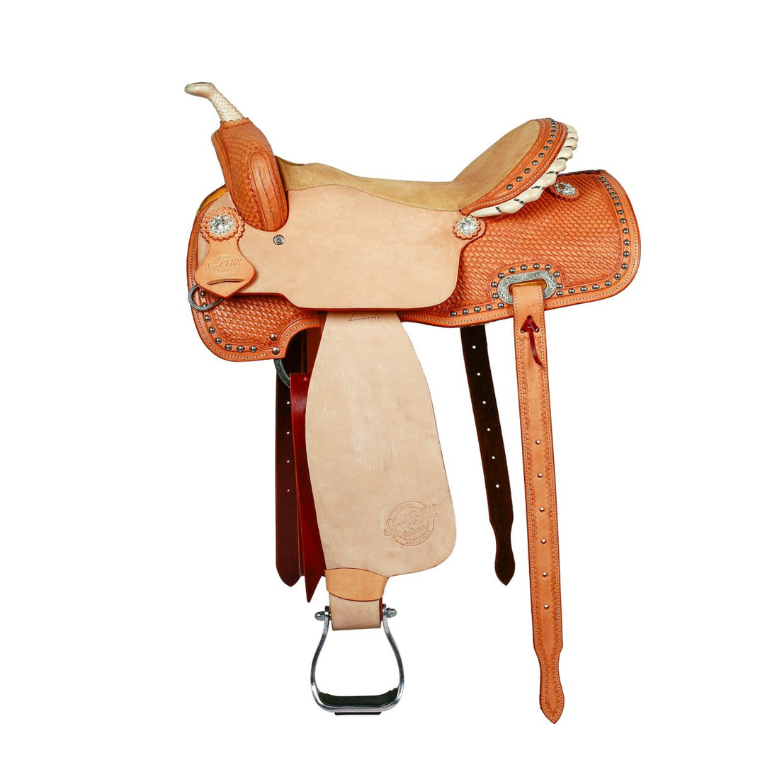 Syd Hill Crosby Barrel Western Saddle - Active Equine