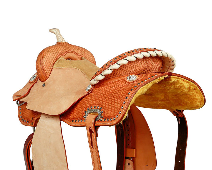 Syd Hill Crosby Barrel Western Saddle - Active Equine