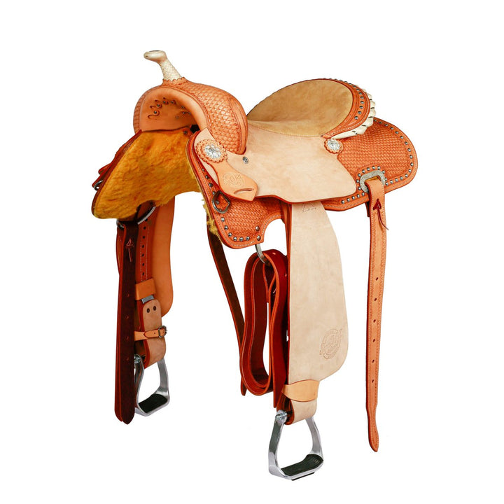 Syd Hill Crosby Barrel Western Saddle - Active Equine