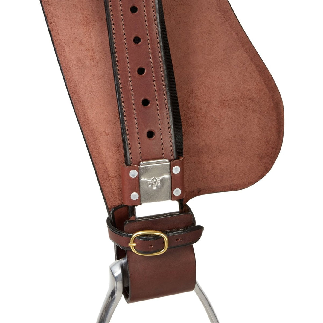 Syd Hill Custom Signature Half Breed Saddle, Leather - Non Adjustable Tree - Active Equine