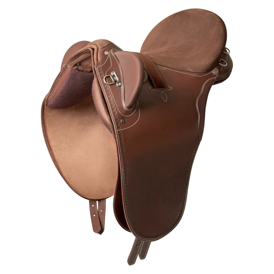 Syd Hill Premium Stock Saddle, Leather - SHX Adjustable Tree - Active Equine