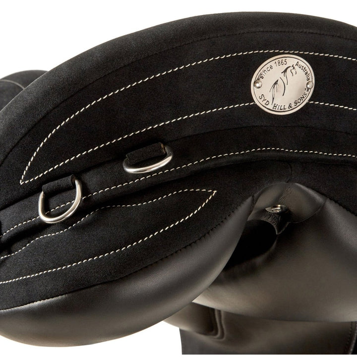 Syd Hill Premium Stock Saddle, Synthetic - SHX Adjustable Tree - Active Equine