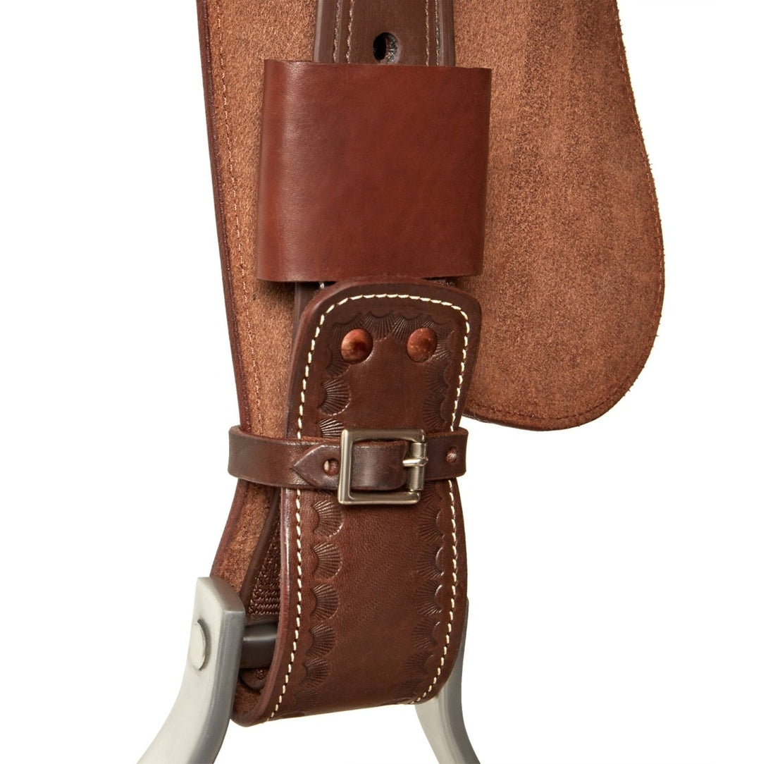 Syd Hill Premium Stock Saddle with Swinging Fender, Leather - SHX Adjustable Tree - Active Equine