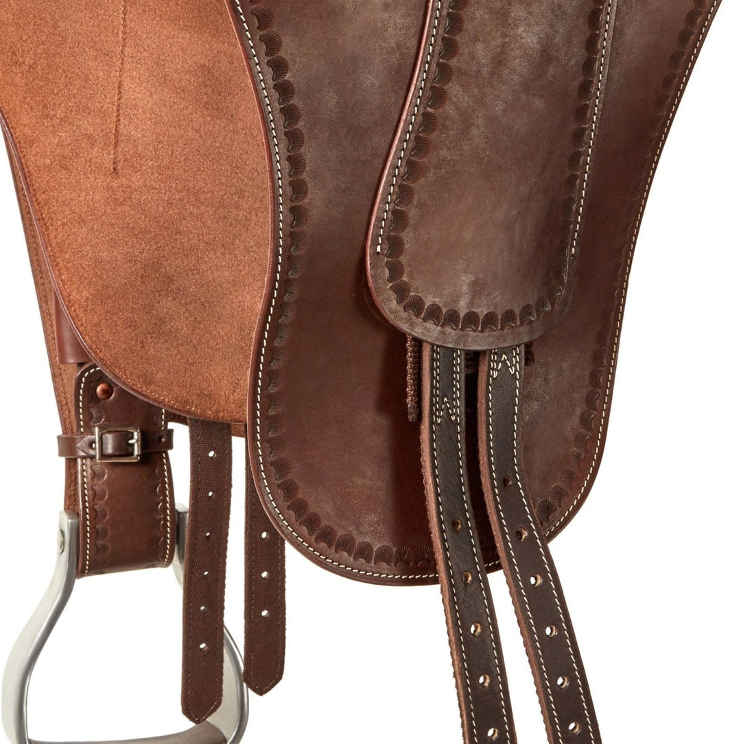 Syd Hill Premium Stock Saddle with Swinging Fender, Leather - SHX Adjustable Tree - Active Equine