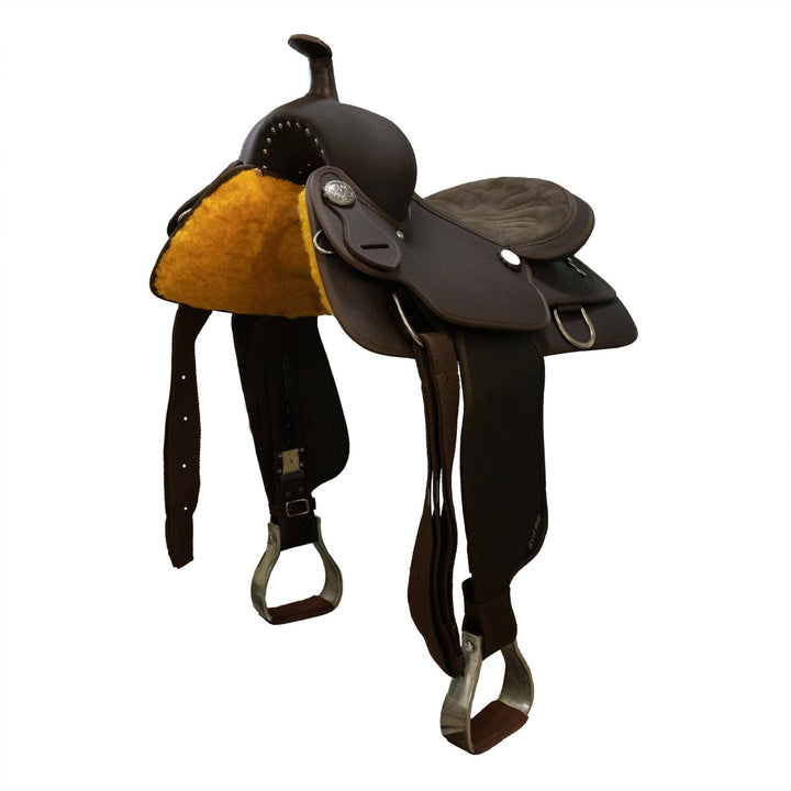 Syd Hill Synthetic Western Saddle - Active Equine