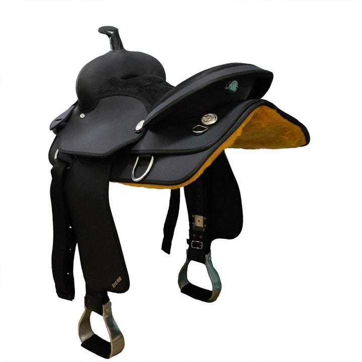 Syd Hill Synthetic Western Saddle - Active Equine