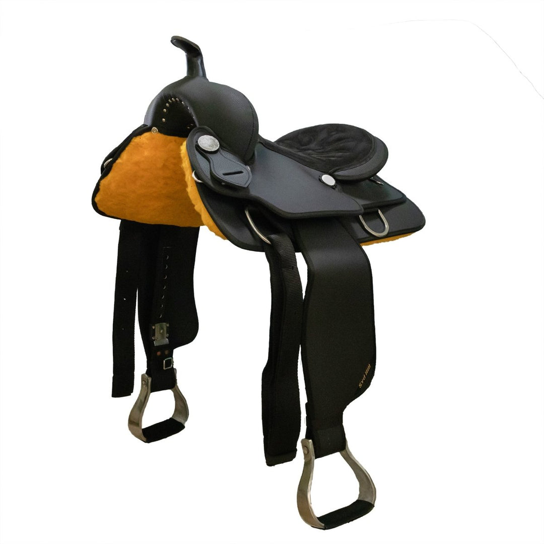 Syd Hill Synthetic Western Saddle - Active Equine