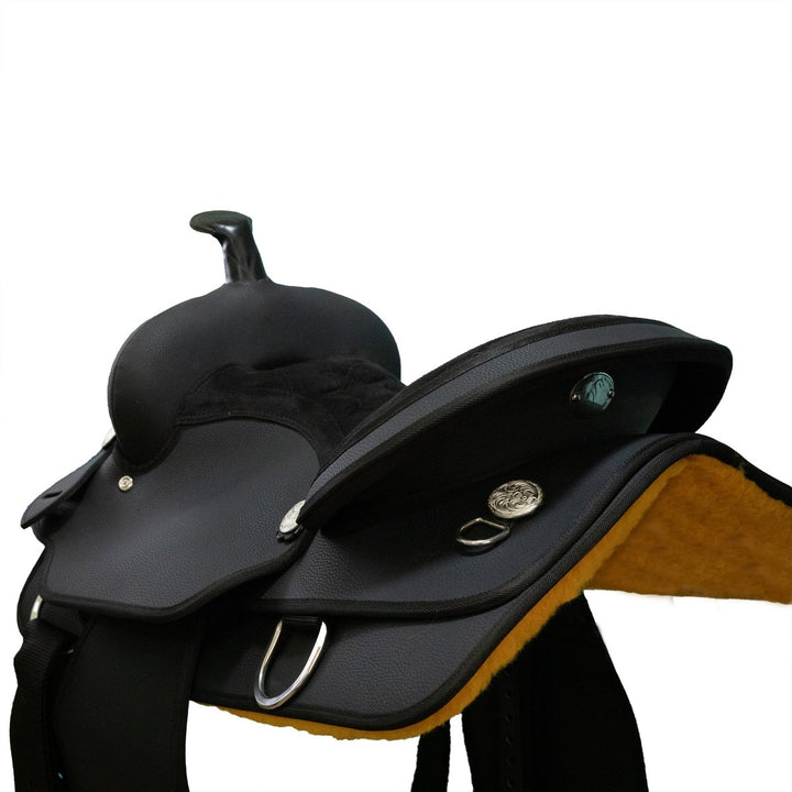 Syd Hill Synthetic Western Saddle - Active Equine