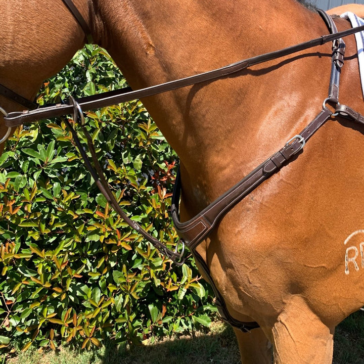 Three Point Breastplate (with rings) | Active Equine - Active Equine