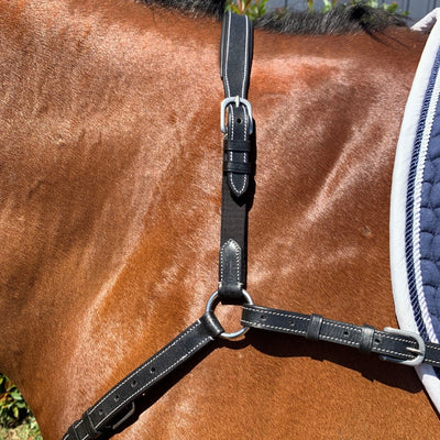 Three Point Breastplate (with rings) | Active Equine - Active Equine