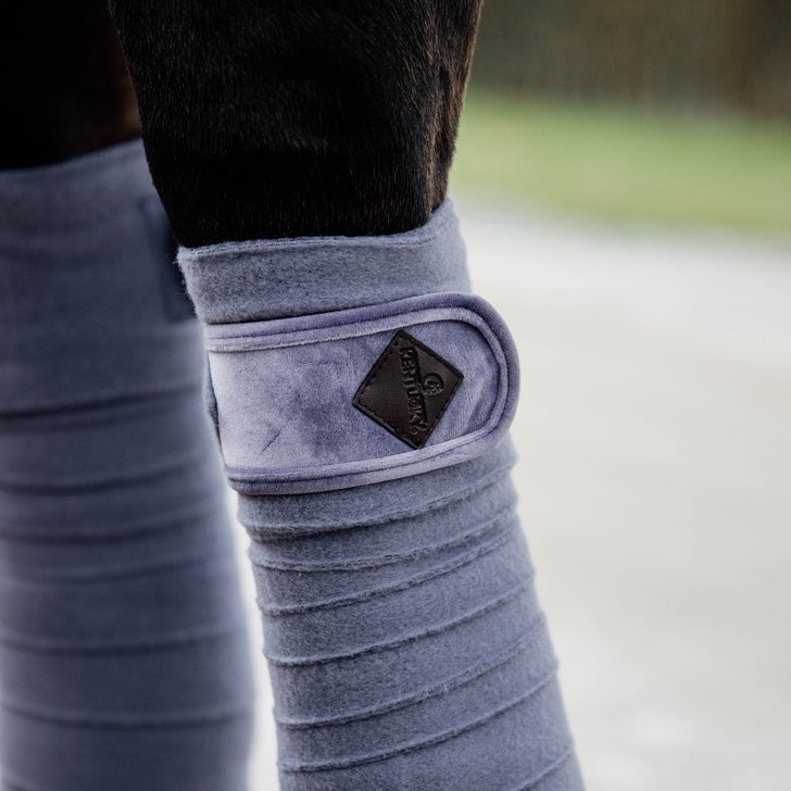 Velvet Polar Fleece Bandages | Kentucky Horsewear + BONUS Bag - Active Equine