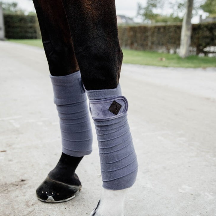 Velvet Polar Fleece Bandages | Kentucky Horsewear + BONUS Bag - Active Equine