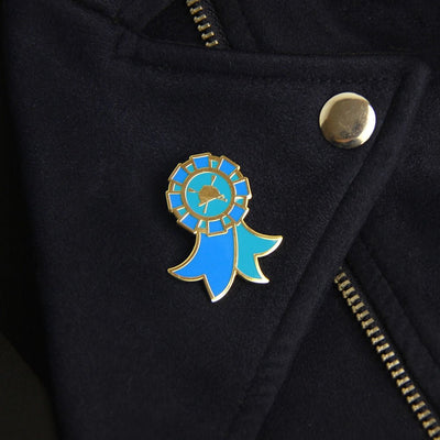 Winner Pony Pin | Equestrian Blue Ribbon Lapel Pin | Hunt Seat Paper Co - Active Equine